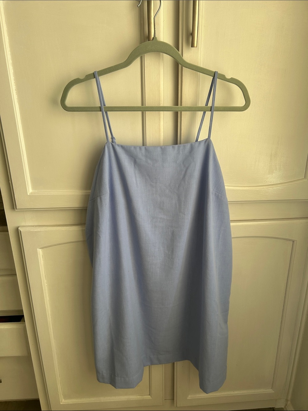 Old Navy Light Blue Spaghetti Strap Sundress